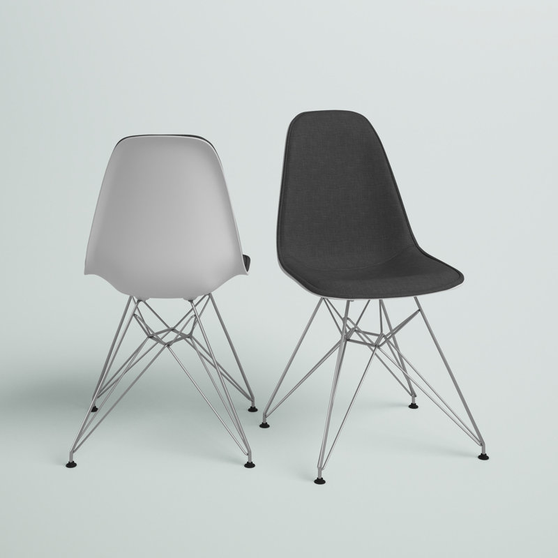Ashford 18'' H Upholstered Side Chair, Gray