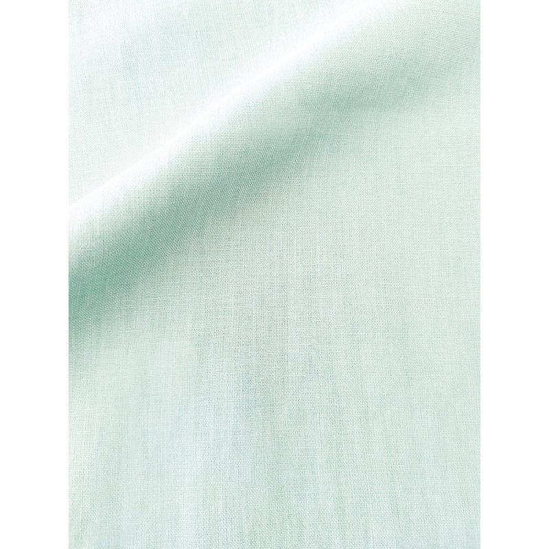 Linen Pillow Cover & Insert, Aqua Blue