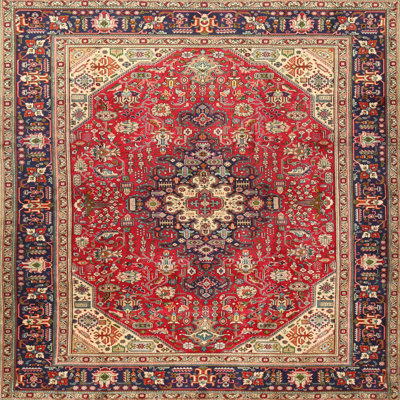 Tapis de style oriental rouge