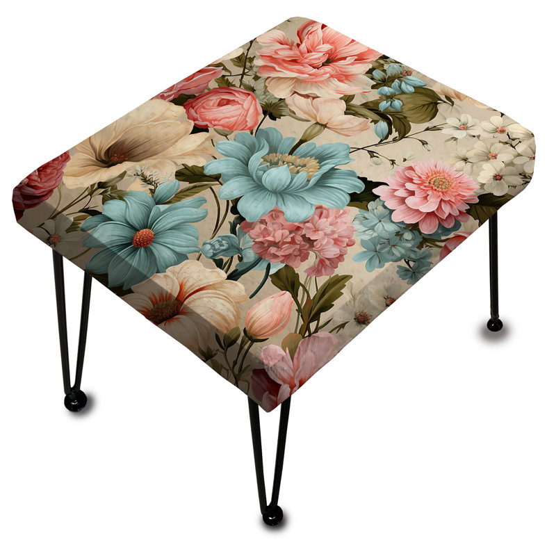 Motif victorien pastel à abat-jour pastel Garden Delight