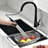 OAKLAND Single Handle Pull Down Kitchen Faucet-101054511