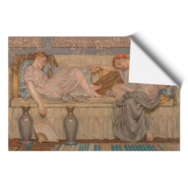 Beads by Albert Joseph Moore - Unframed Painting, 30cm H x 42cm W x 0.1cm D