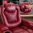 35.04'' Luxury Faux Leather Home Theater Individual Seat Recliner with Cup Holders & Arm Storage & USB for Premium Cinema Experience-1814234751