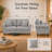 Upholstered Sofa-954941651-954941654
