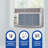 HomePointe 14500 BTU Window Air Conditioner with Remote Included