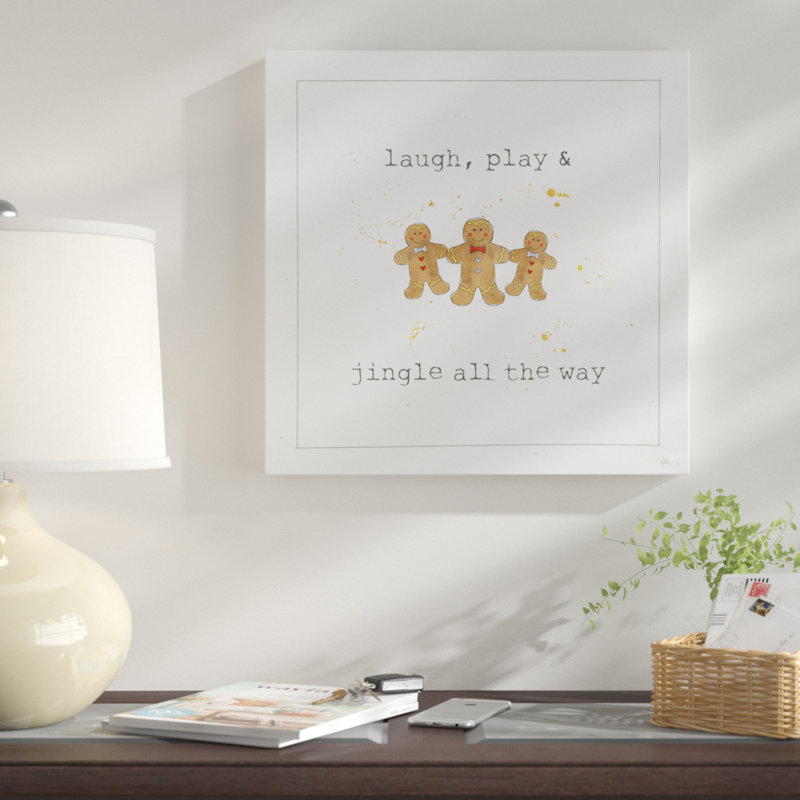 « christmas minnie vi », art textuel sur toile, H 12 po x l 12 po x P 0,75 po, Pas de tapis, Toile tendue