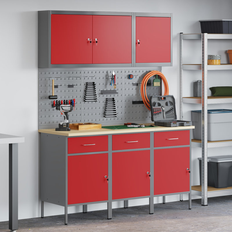 Work Cabinet with Drawer