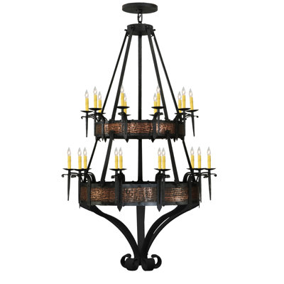 Lustre 20 niveaux 2 lumières Costello
