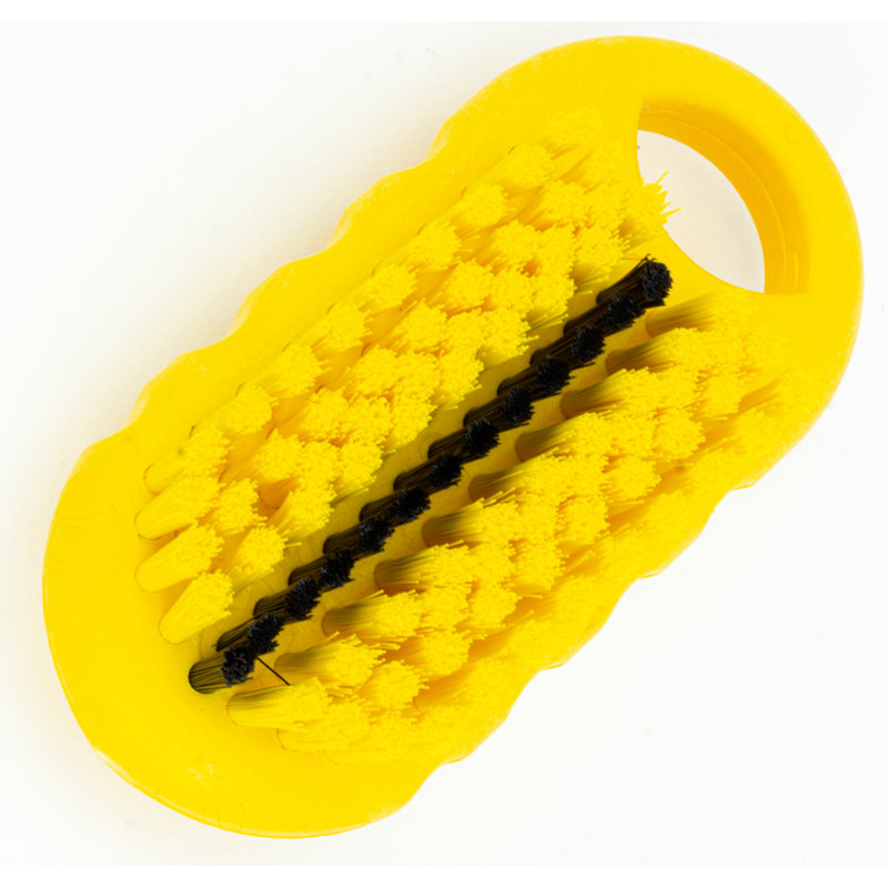 Brosses pour le nettoyage des mains et des ongles, Jaune