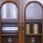 Armoire d'appoint moderne à arche simple multifonctionnelle