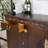Large-Capacity Solid Wood Sideboard