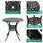 Djako 2 - Person Patio Dining Set with Round Table , Cushions Included-903675738