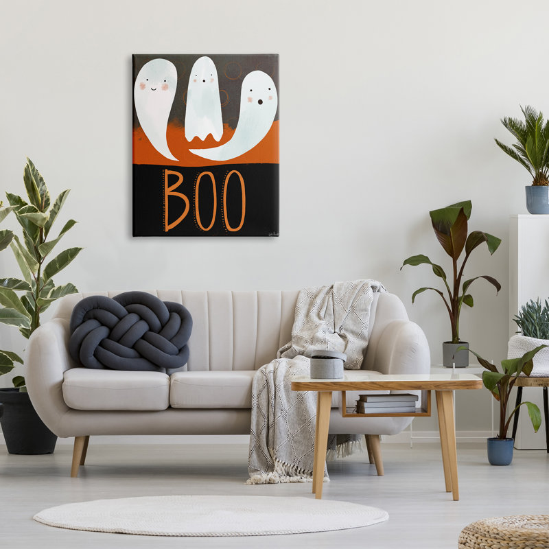 «Boo Halloween Festive Expression», impression sur toile, Toile tendue, H 40 po x l 30 po x P 1,5 po