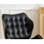 Fauteuil à oreilles capitonné Jeyshan-652889289