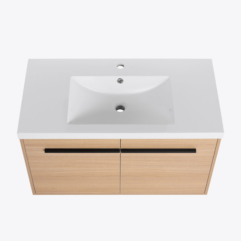 Ensemble de meuble-lavabo en résine LEVISTAR