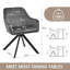 51cm H Upholstered Arm Dining Chair-865234098-850639128