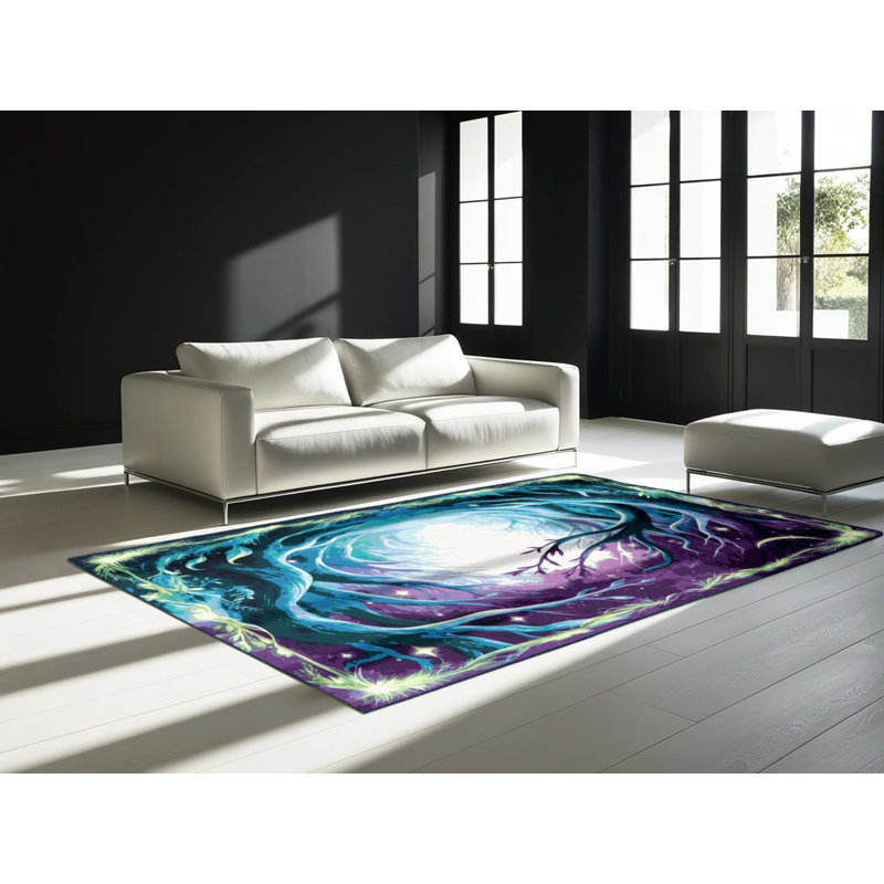 Enchanted Canopy Rug, Square 3'