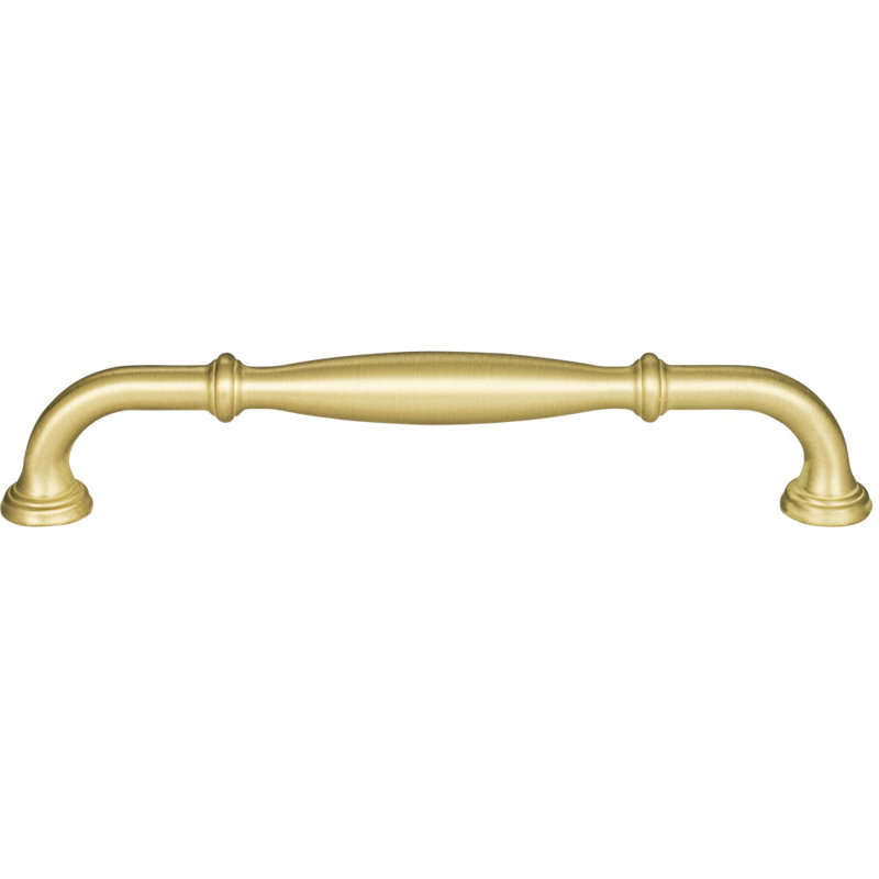 Tiffany Bar Pull, Brushed Gold, 3 3/4"