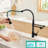 Kitchen Drinking Water Faucet With Purifier And Pull Down Filter - Matte Black, Double Pipe Outlet, Effortless Installation Maintenance Black For Filter, Easy &