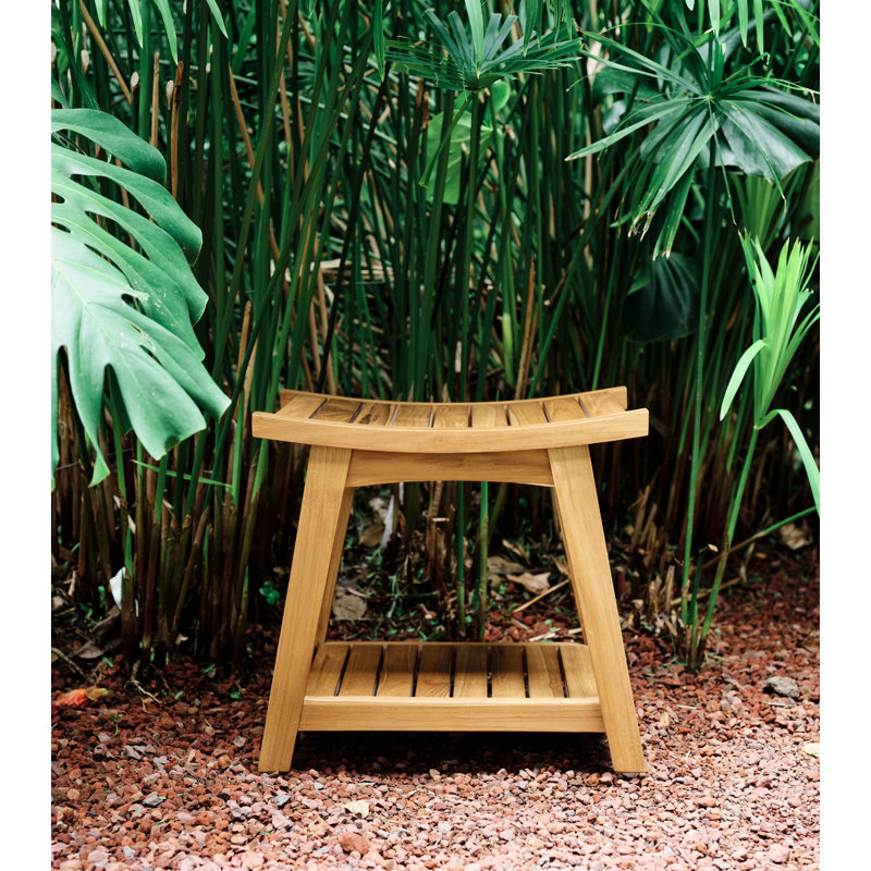 Ometepe 19" W Teak Shower Bench