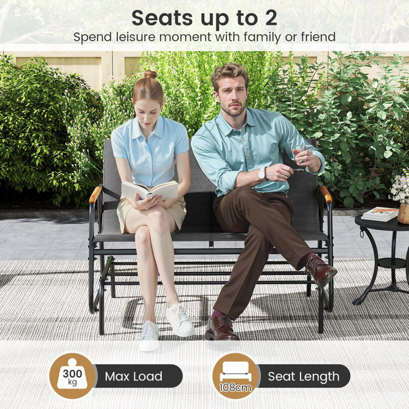 Metal Outdoor Bench