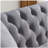 80" Chesterfield Sofa Grey Velvet for Living Room, 3 Seater Sofa Tufted Couch with Rolled Arms and Nailhead-545109621