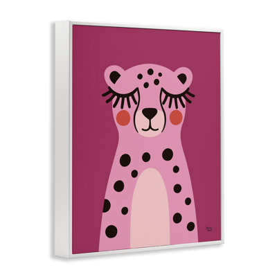 Giclée rose encadrée, design par Jessica Beck