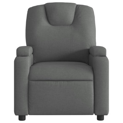 vidaXL Manual Recliner Chair, Adjustable, Fabric