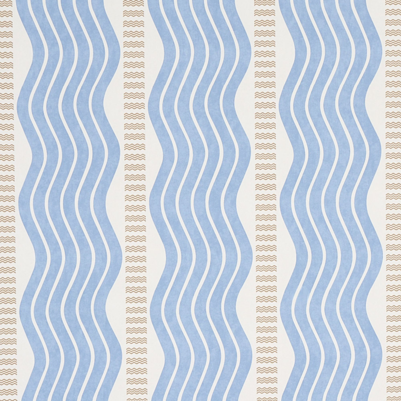 Schumacher Sina Wallpaper Roll, Blue