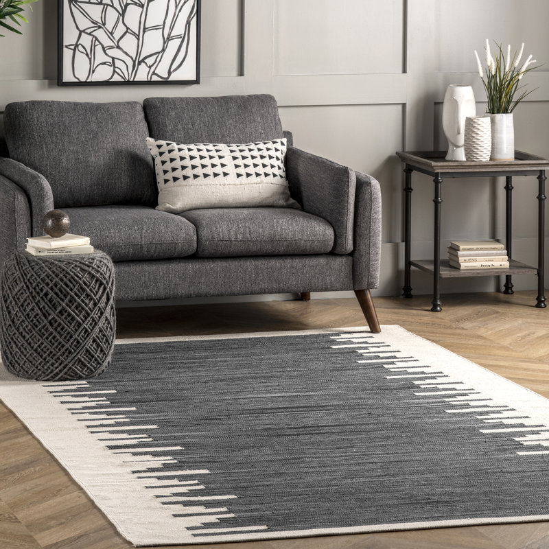 Cotton Indoor Rug, Rectangle 5' x 8'