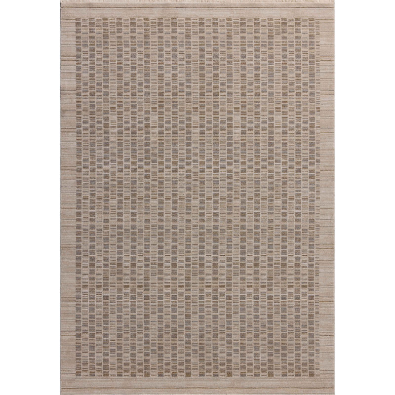 Tapis naturel / ardoise Amber Lewis x Loloi Cali, Rectangle 3 pi 6 po x 5 pi 6 po
