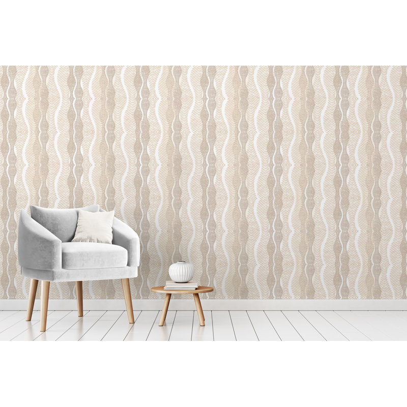 Huldah Peel & Stick Panel, 4' L x 24" W, Beige