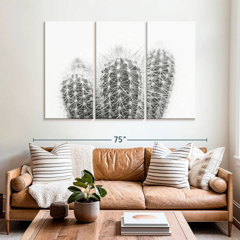 Harnek Prickly, 42" H x 65" W