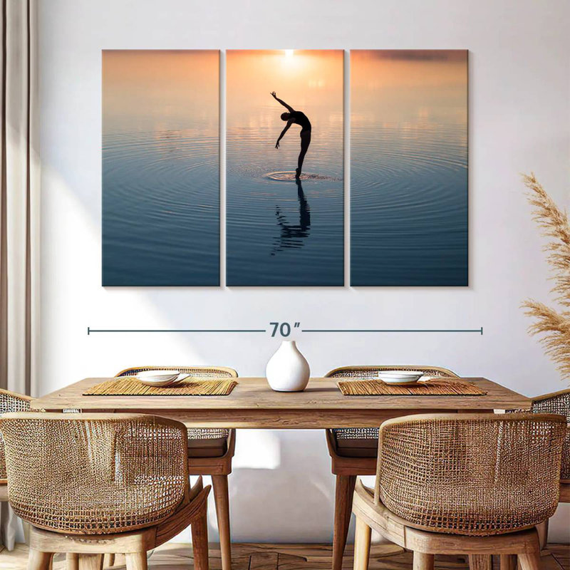 Enn Lake, reflet de la ballerine, H 42 po x l 65 po