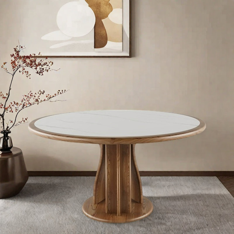 Table de salle à manger Vintage, H 29,53 po x L 59,06 po x l 59,06 po