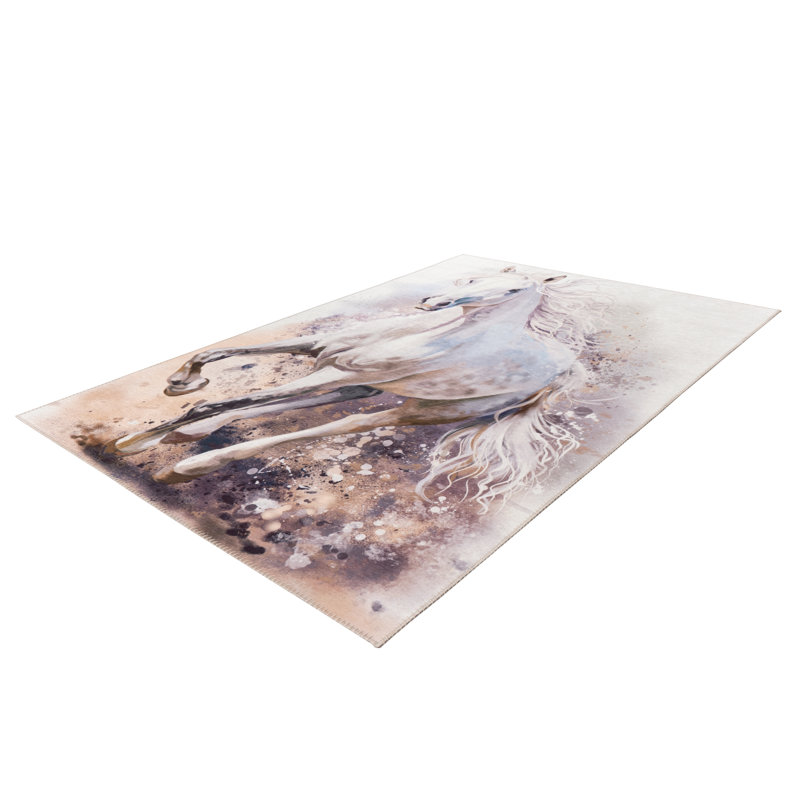 Widger Flatweave Area Rug, Rectangle 80 x 120cm
