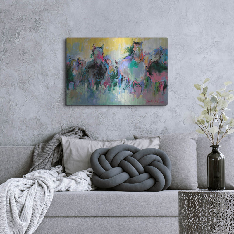 «Art Wild 2» par Richard Wallich, H 24 po x l 36 po