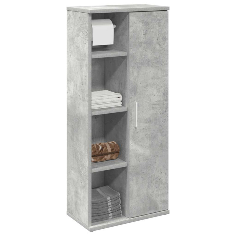 Bathroom Cabinet, Concrete Grey