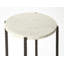 Nigella Marble and Cross Legs Side Table-346669257