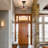 Florence Semi-flush Mount Tiffany Ceiling Lamp