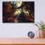 «Magic Forest Light» par Dirk Wustenhagen, art mural en verre acrylique-1237267429