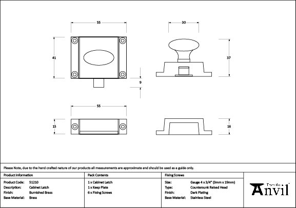 Product Dimensions
