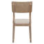 Ensemble de salle à manger 6 pièces de style classique et traditionnel TREXM, comprenant une table de salle à manger, 4 chaises rembourrées et un banc (bois naturel délavé)-973179344-973179351