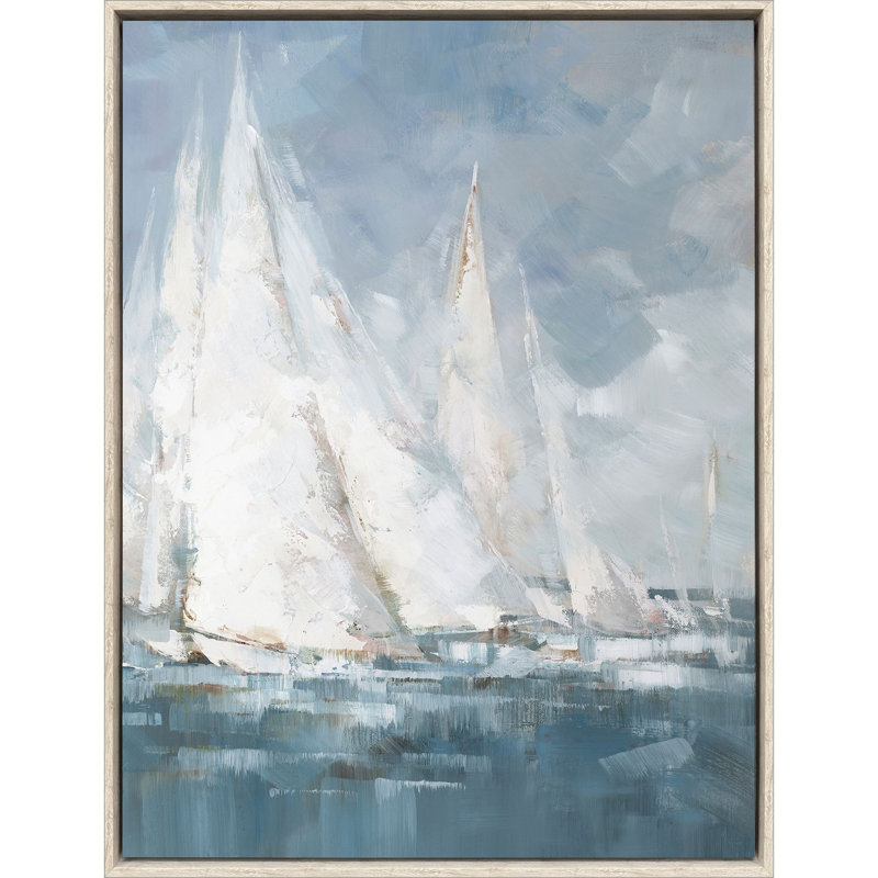 Racing in Wind I Canvas