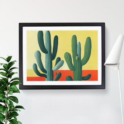 Dramatic Cactus - Single Picture Frame Print