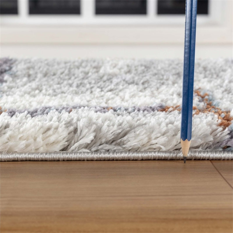 Tapis rectangulaire Tamur, Rectangle 7 pi 10 po x 9 pi 10 po