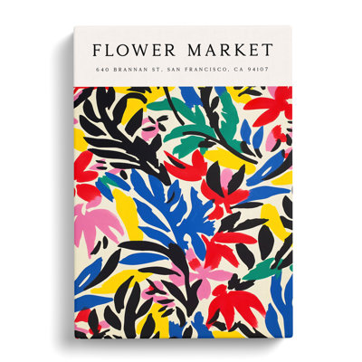 San Francisco Flower Market Exhibition No.1 - Wrapped Canvas