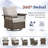 Tapash 9 - Person Patio Conversation Set with Cushions-101898363
