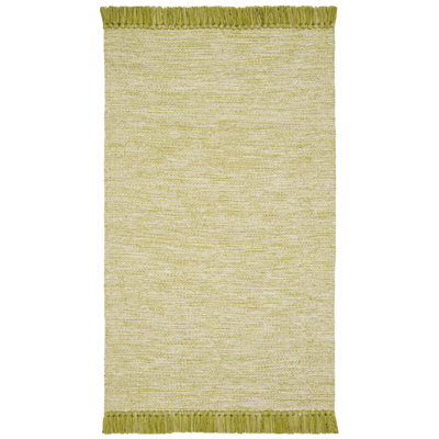 Milia Hand Woven Cotton Solid Color Rug