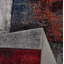 Stevens Geometric Shag Area Rug-1659197623